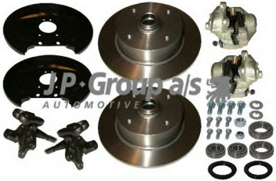 JP GROUP 8163300410 -  Комплект тормозов, дисковый тормозной механизм